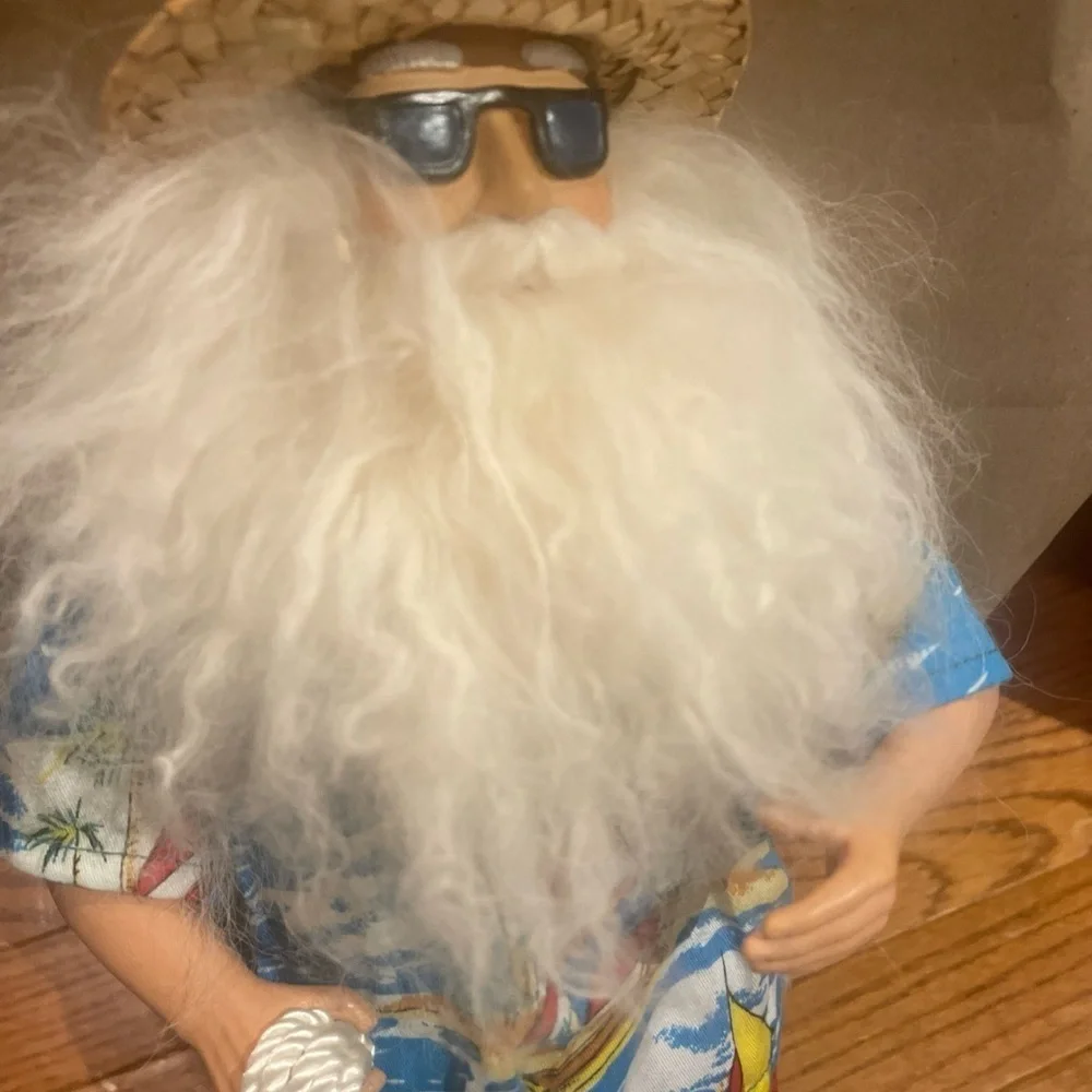 Tropical Santa Claus - 15” Beach Bun